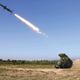 This undated photo distributed on Friday, June 9, 2017, by the North Korean government, shows a test of a new type of cruise missile launch at an undisclosed location in North Korea. (Korean Central News Agency/Korea News Service via AP)